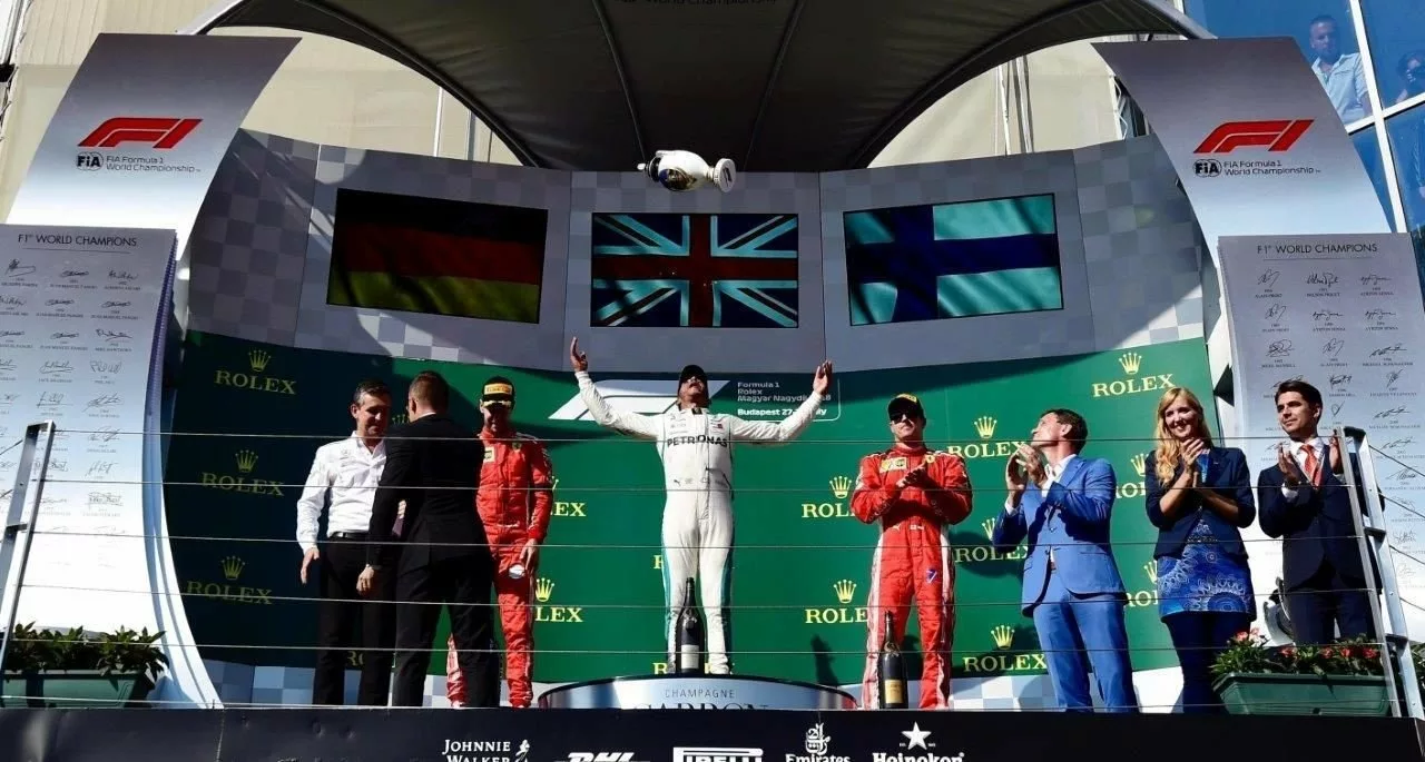 Johnny Rives F1, Hungaroring 2018