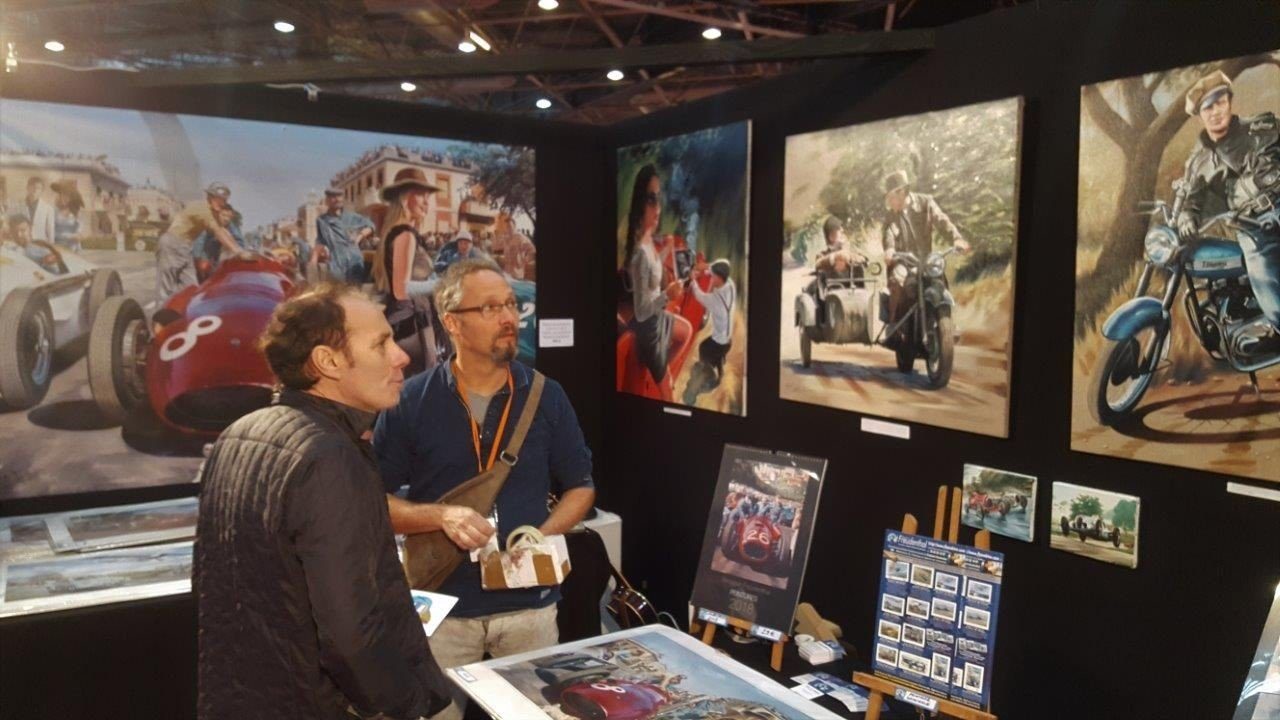 Epoqu'auto 2017-Classic Courses- Artistes-Benjamin Freudenthal