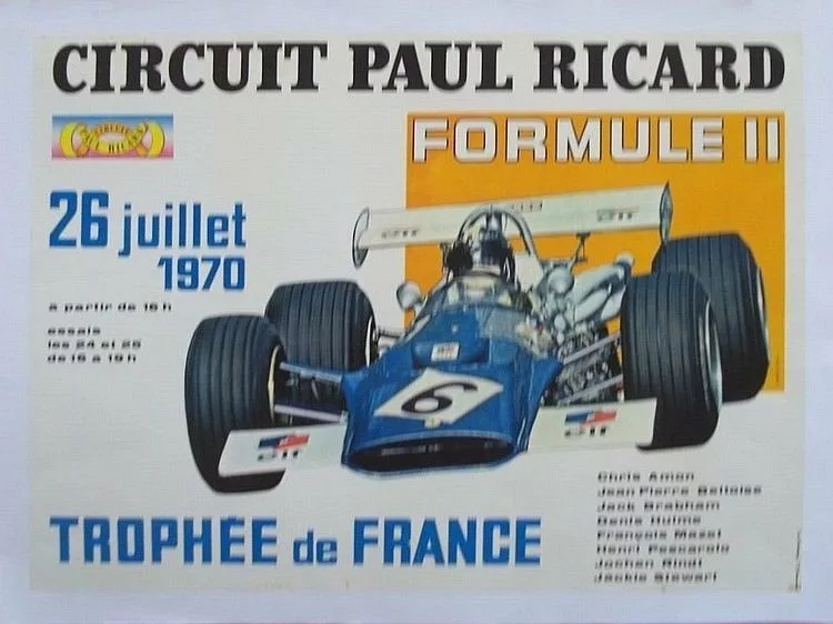 Circuit Paul Ricard – Trophée de France F2 1970