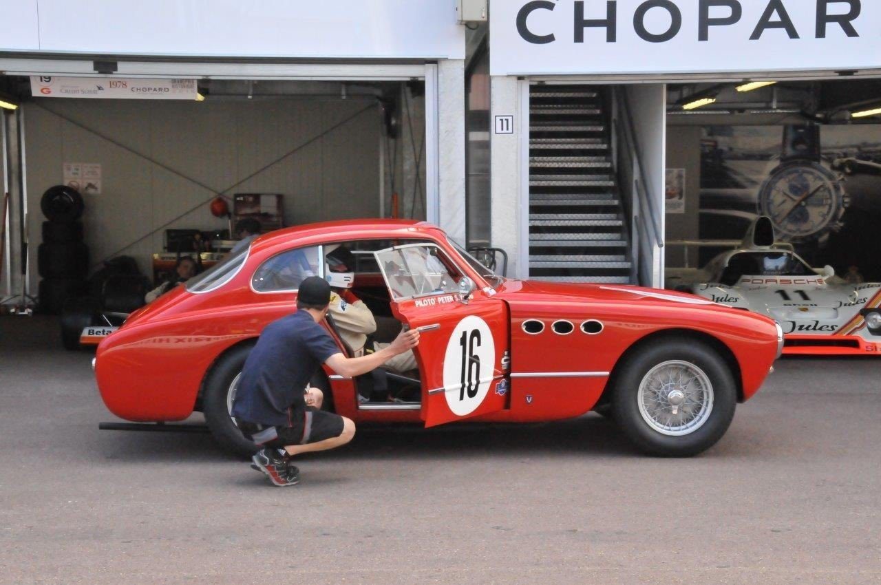 GP Monaco Historique - D. Franklin - Ferrari 225S 1952 @ Classic Courses 
