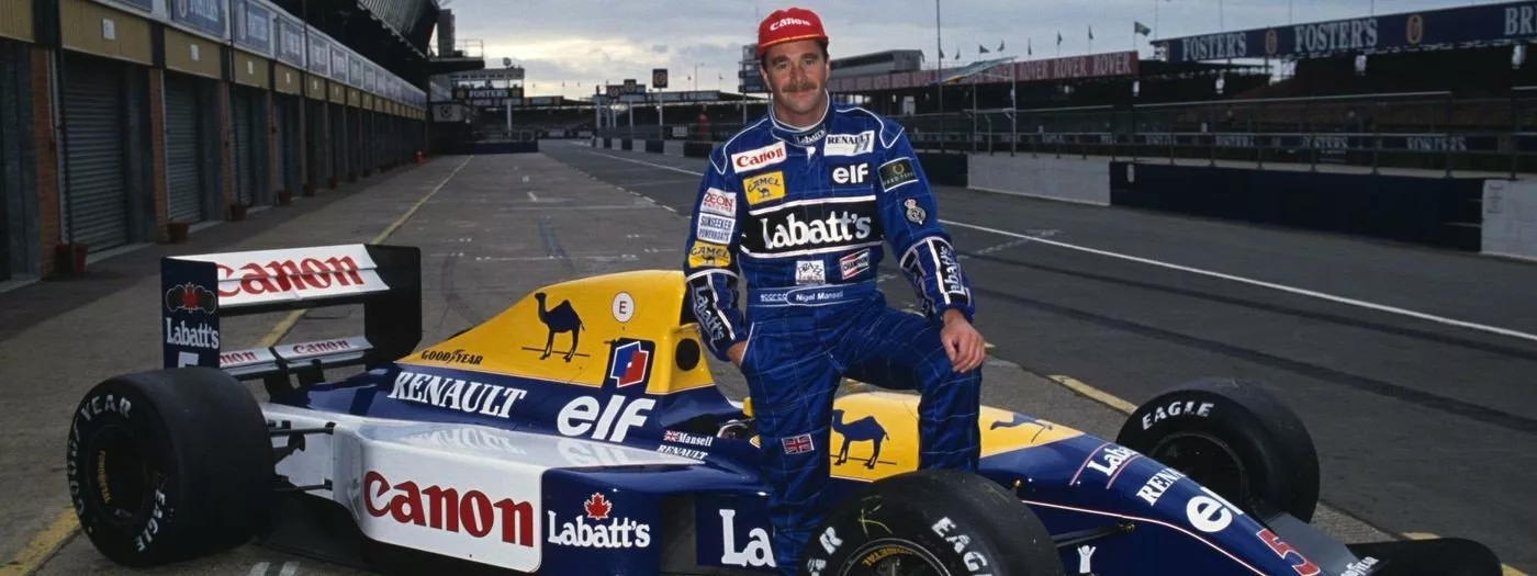 Nigel Mansell – Il leone ou la diva ? – Les revenants 5