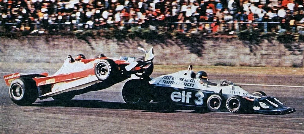 Villeneuve au Japon en 1977