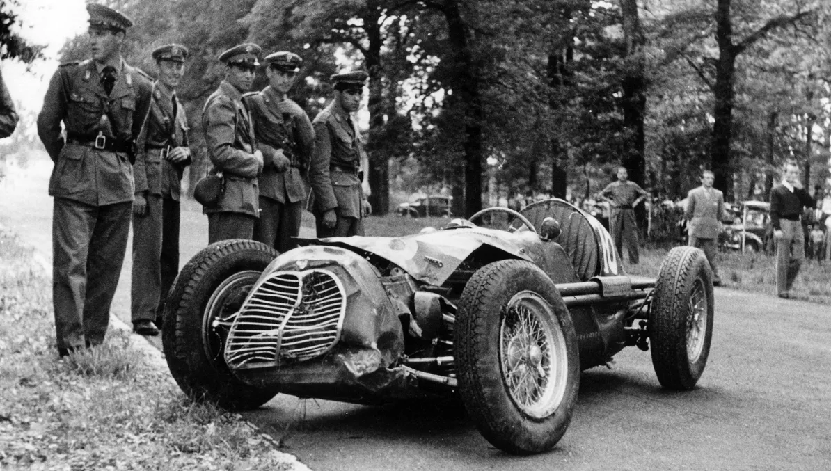 Monza 1952 : l’accident de Fangio