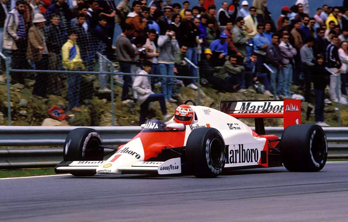 1985, La pression monte à Zandvoort.