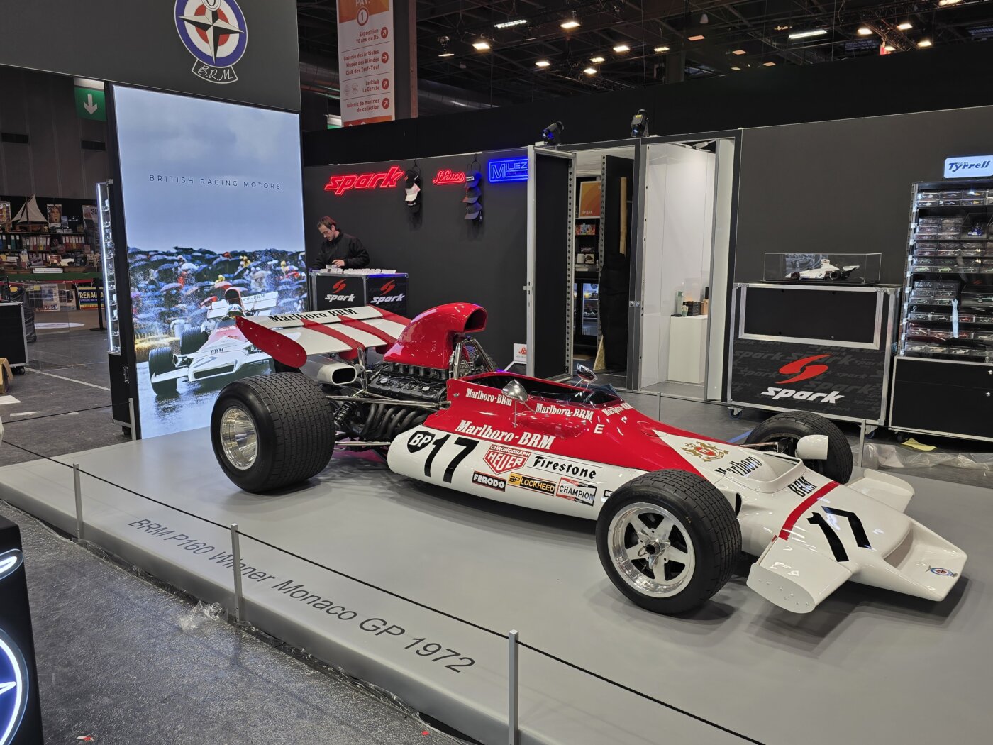 3 – Rétromobile 2025 : BRM P160-01,  le choc