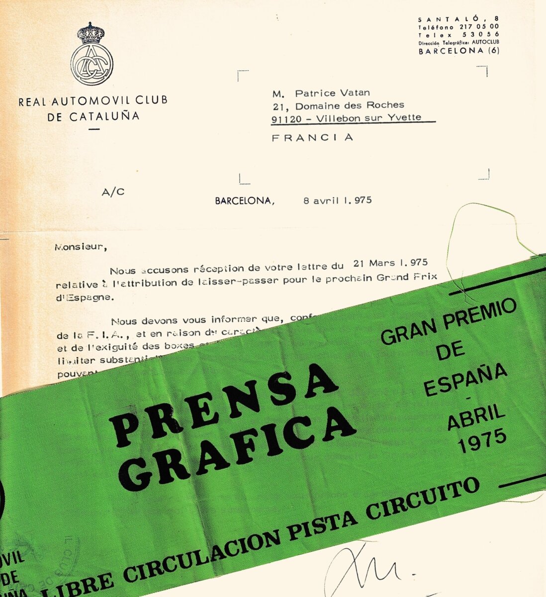 GP d&rsquo;Espagne 1975